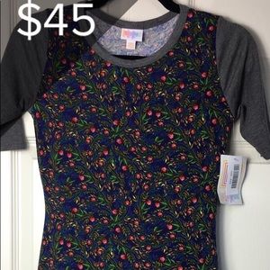 LuLaRoe Julia dress XXS NWT